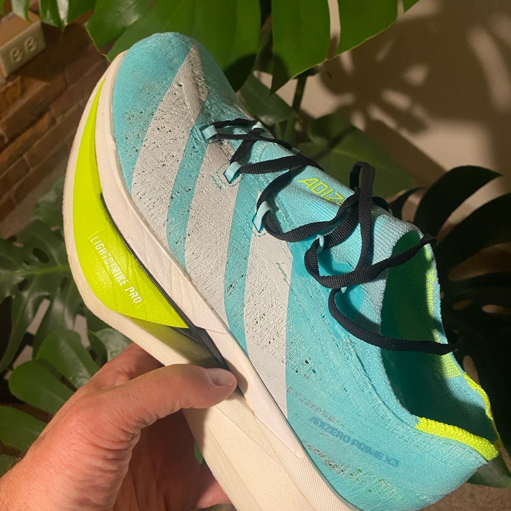 Adidas Adizero Prime X Strung 3 running shoe